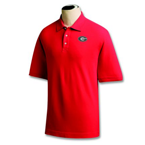 Georgia Bulldogs Men's Ace Polo - Red